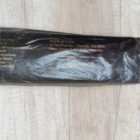 NEW COLOURS Alexander Julian TWIN 3-PC Blue Sky Sheet Set Flat Fitted Sheet Set - Picture 4 of 8